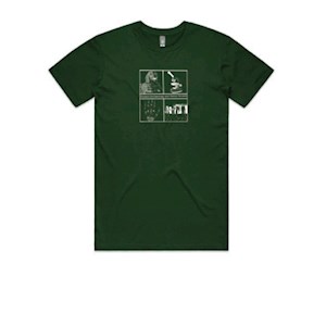 Flinders Uni ARCHSOC Graphic Tee - Pine