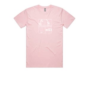 Flinders Uni ARCHSOC Graphic Tee - Pink