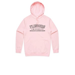 Flinders Uni ARCHSOC Hoodie Pink