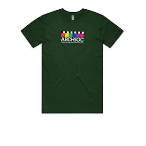 Flinders Uni ARCHSOC Logo Tee - Pine