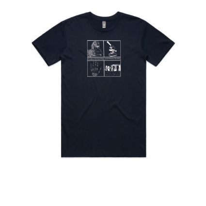 Flinders Uni ARCHSOC Graphic Tee - Navy