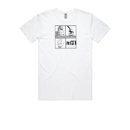 Flinders Uni ARCHSOC Graphic Tee - White