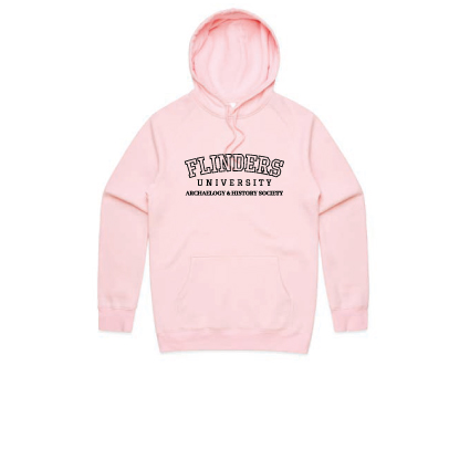 Flinders Uni ARCHSOC Hoodie Pink