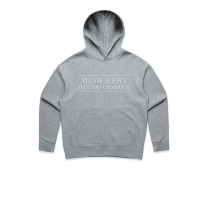 Flinders University Midwifery Hoodie - Grey Marle