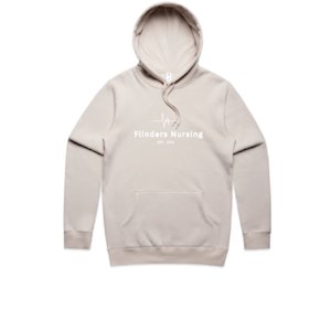 Flinders University Nursing Hoodie - Bone