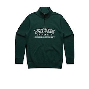 Flinders University OT QTR ZIP - Pine