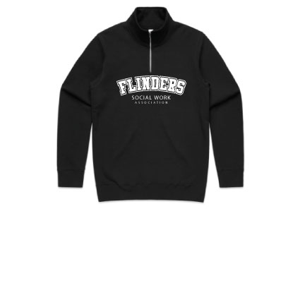 FUSWA Black Qtr Zip