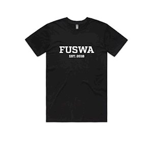 FUSWA Bold Tee - Black