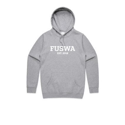 FUSWA Bold Hoodie - Grey Marle