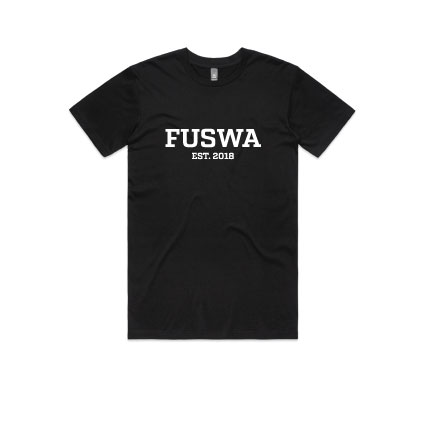 FUSWA Bold Tee - Black