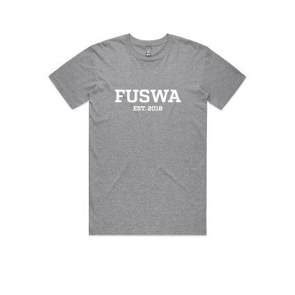 FUSWA Bold Tee - Grey Marle