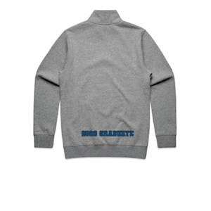 FUSPAA Mens Half Zip- Grey Marle