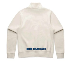 FUSPAA Womens Half Zip- Ecru