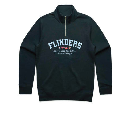 FUSPAA Mens Half Zip- Navy
