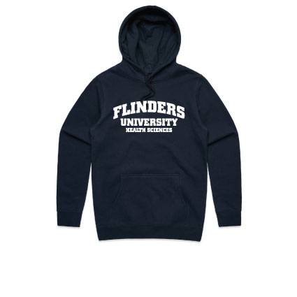 Flinders University Health Sciences Bold Hoodie - Navy