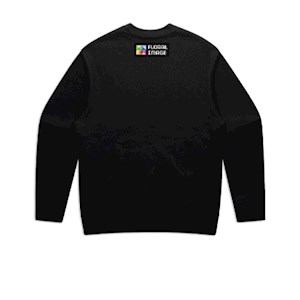 Floral Image Mens Relaxed Crewneck