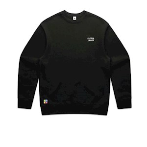 Floral Image Mens Relaxed Crewneck