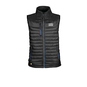 Floral Image Puffer Vest (M&amp;F)