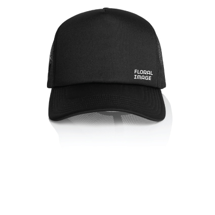 Floral Image Trucker Cap