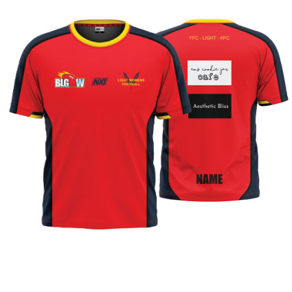 Light FC Womens Warm Up T-Shirt