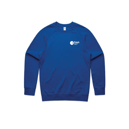 Fresh FM 92.7 Crew Jumper - Royal