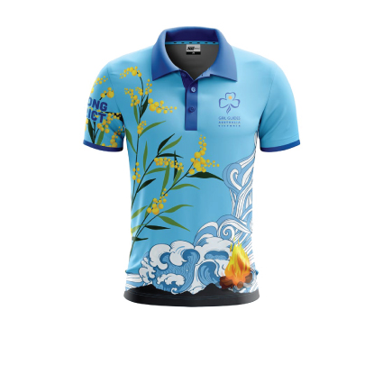 Girl Guides Geelong Short Sleeve Polo