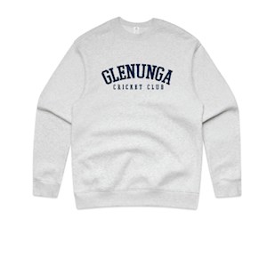Glenunga CC Grey College Crewneck