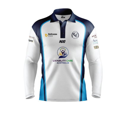 Glenunga CC Seniors Long Sleeve Match Polo