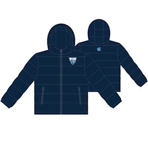 Glenunga FC Hooded Puffer Jacket