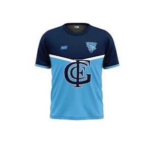 Glenunga FC Blue Warm Up Tee