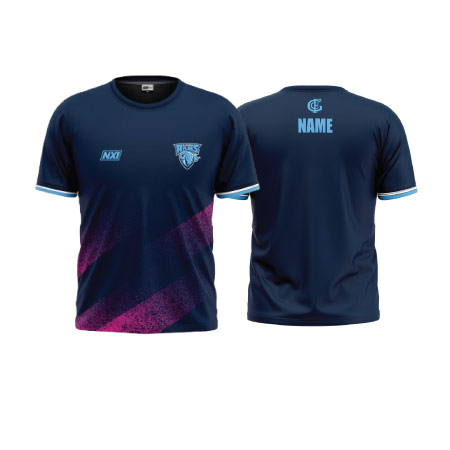 Glenunga FC Pink Warm Up T-Shirt