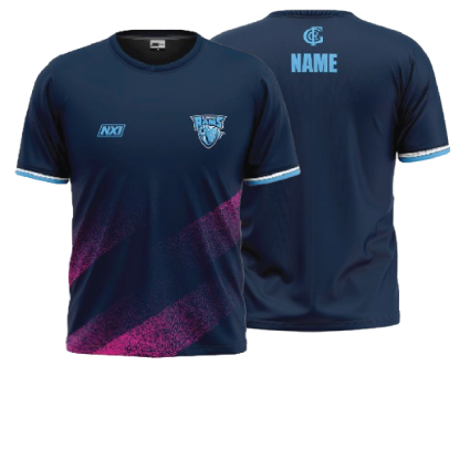 Glenunga FC Registered Girls Warm up Tee