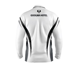 Goolwa Cricket Club White L/S Playing Shirt