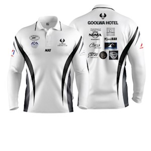 Goolwa Cricket Club White L/S Playing Shirt