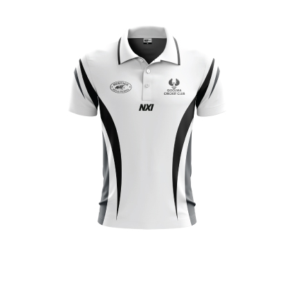 Goolwa Cricket Club White S/S Playing Shirt