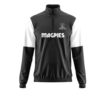 Goolwa Cricket Club Vintage Parachute Qtr Zip Jacket