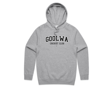 Goolwa Cricket Club Hoodie - Grey Marle