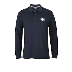 Goolwa Pipi Co. Long Sleeve Cotton Polo