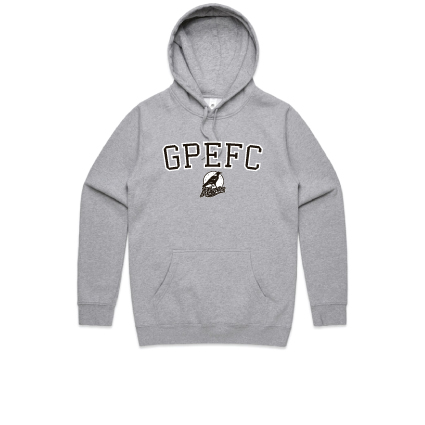 Goolwa Port Elliot FC EMB Hoodie - Grey Marle