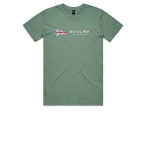 Goolwa Sailing Club Tee - Youth - Sage