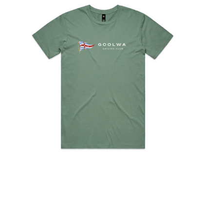 Goolwa Sailing Club Tee - Youth - Sage