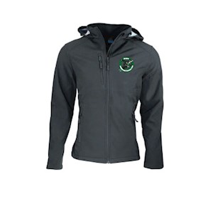 Greenacres FC Softshell Jacket - Charcoal
