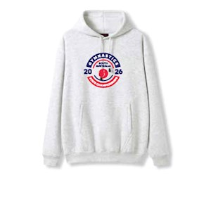 Gymnastics SA Junior Hoodie- Snow Marl