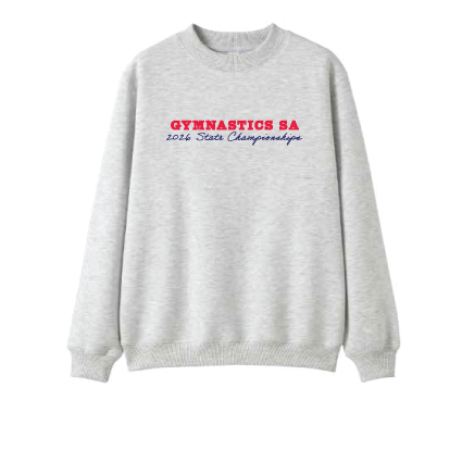 Gymnastics SA Junior Crew Neck Jumper