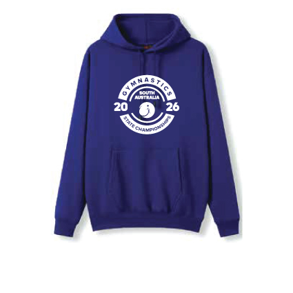 Gymnastics SA Hoodie- Royal Blue