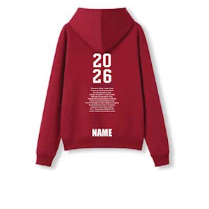 Gymnastics SA Patrick Walden Cup Red Hoodie