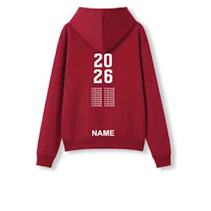 Gymnastics SA Patrick Walden Cup Red Hoodie