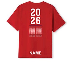 Gymnastics SA Patrick Walden Cup Red Tee - Named