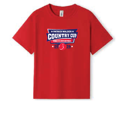 Gymnastics SA Patrick Walden Cup Red Tee