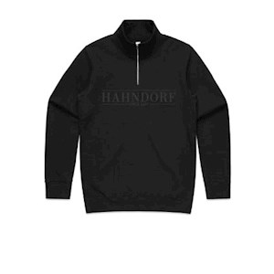 Hahndorf FC Half Zip Jumper - Black